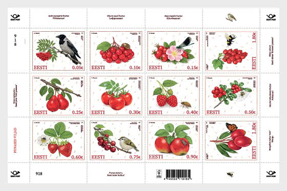 2026 Rote Früchte - Bogenserie