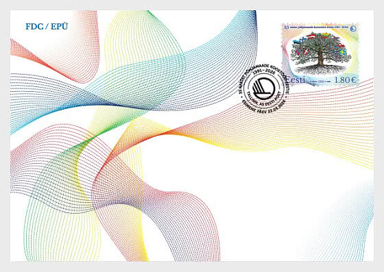 2026 Cooperación Báltico-Nórdica 35 - Sobre de Primer Dia