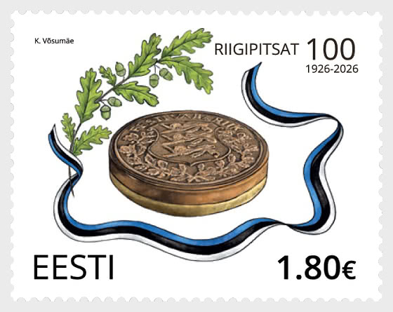 2026 Centenario del Gran Sello de la República de Estonia - Series