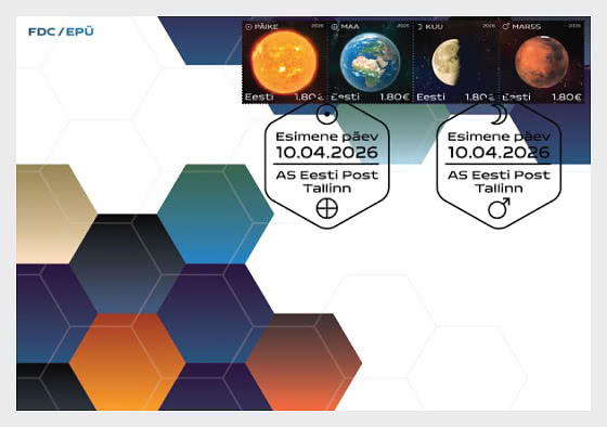 2026 Space - First Day Cover