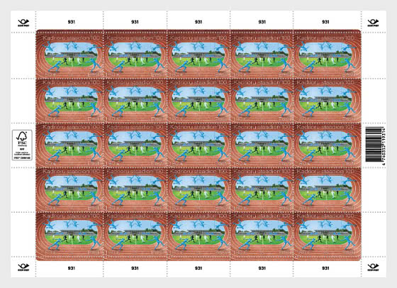 2026 Stade Kadriorg 100 - Feuilles entières