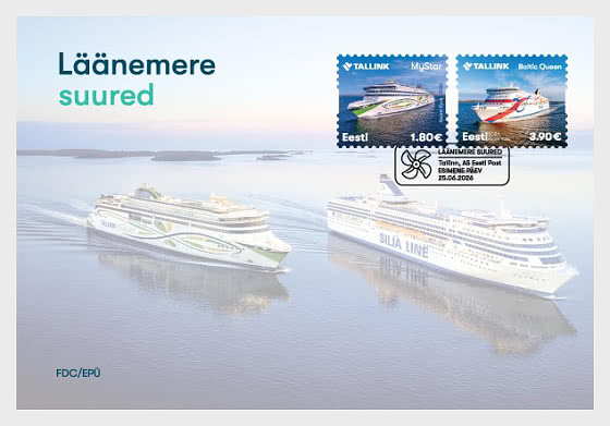 2026 Gigantes del Mar Báltico - Sobre de Primer Dia