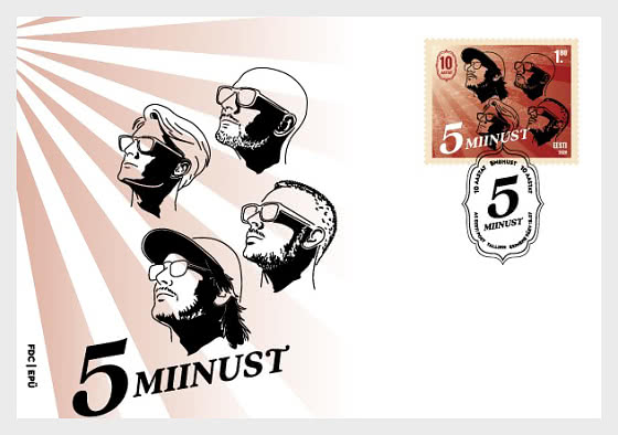 2026 Musica Estone - 5MIINUST - FDC
