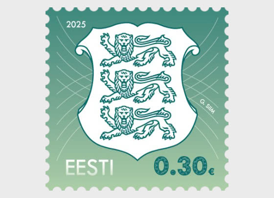 2026 Definitive Stamp - Coat of Arms €0.30 Reprint - Set