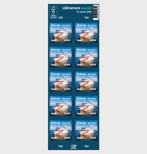 2026 Giants of the Baltic Sea €3.90 - Sheetlets