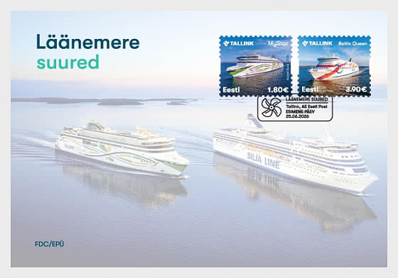 2026 Giants of the Baltic Sea €3.90 - First Day Cover
