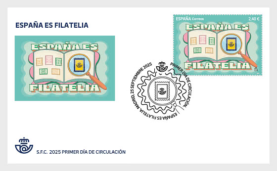 2025 España ES - Filatelia - Sobre de Primer Dia