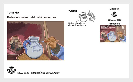 2026 Tourism - Rediscovery of Rural Heritage - First Day Cover
