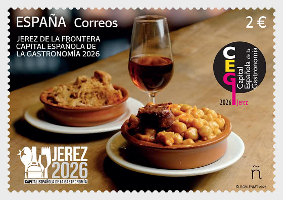 2026 Spanische Hauptstadt der Gastronomie – Jerez de la Frontera (Cádiz) - Serie CTO