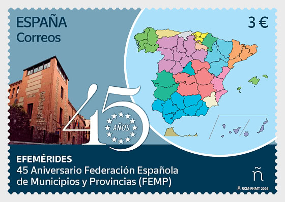 2026 45. Jahrestag des spanischen Gemeindeverbandes (FEMP) - Serie CTO