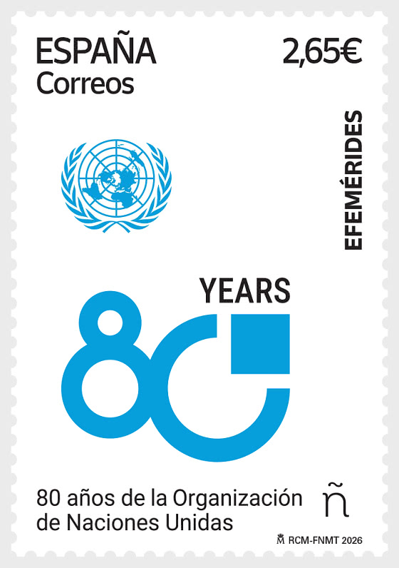 2026 Aniversarios - 80 Años de las Naciones Unidas - Series