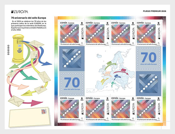 2026 EUROPA - 70th Anniversary of Europa - Sheetlets
