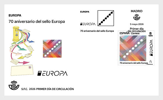 2026 EUROPA - 70th Anniversary of Europa - First Day Cover