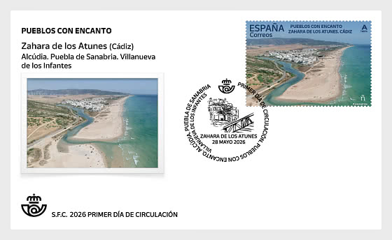 2026 Charming Towns - Zahara Atune - First Day Cover