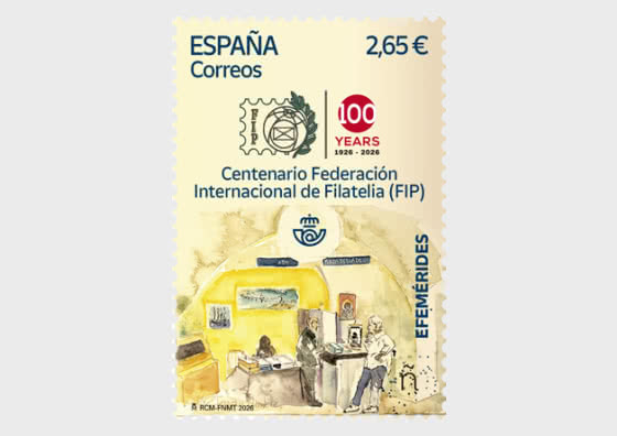 2026 Centenario Federación Internacional de Filatelia (FIP) - Series