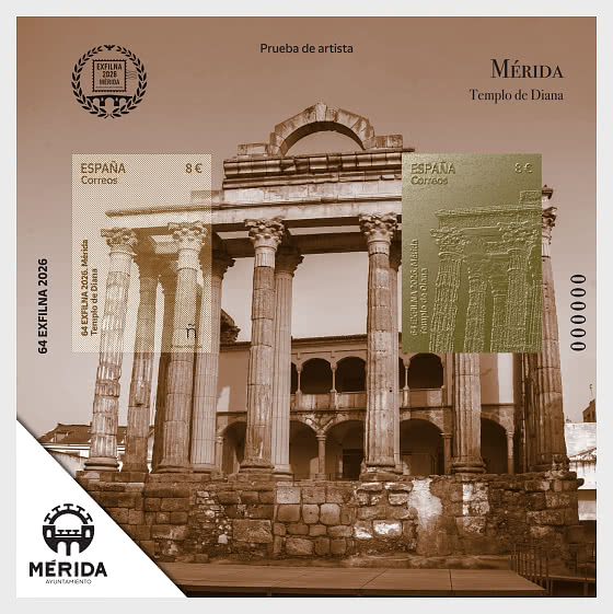 2026 EXFILNA – Merida, Temple of Diana - Collectibles