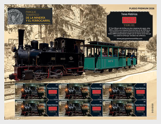 2026 Historische Züge - Utrillas-Zug (Teruel) - Bogenserie
