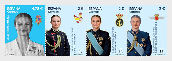 2026 Spanish Royal Household - The Princess of Asturias - Spanish Army - Set