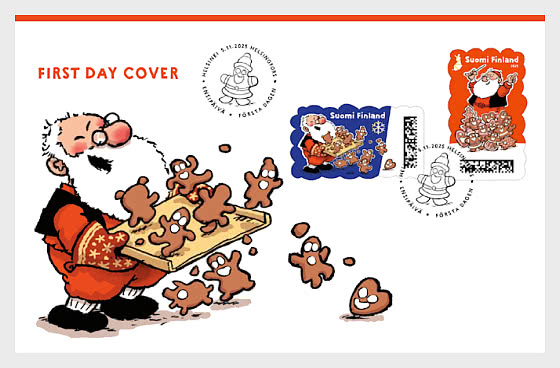 2025 Имбирный пряник - Конверт первого дня