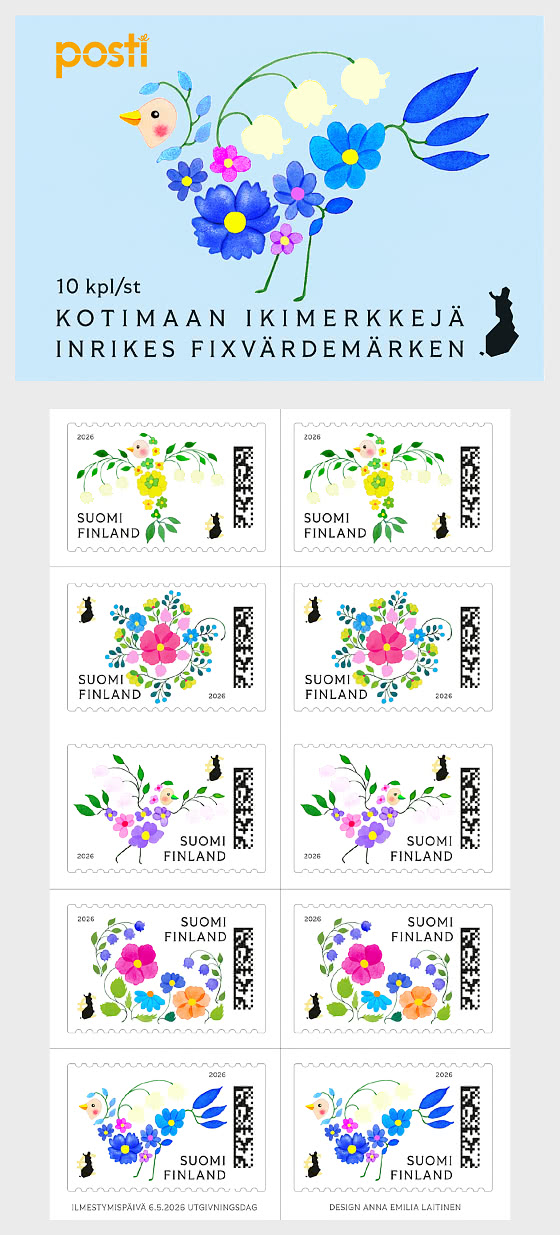 2026 Fröhliche Blumen - Bogenserie