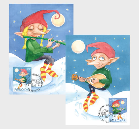 2025 Рождество Пикси - Макси-карты