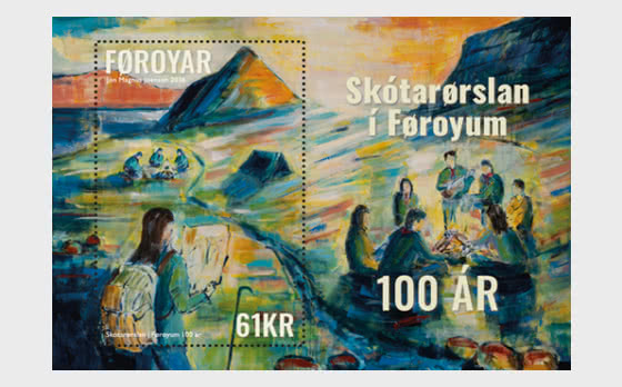 2026 Скаутское движение: 100 лет - Миниатюрный лист