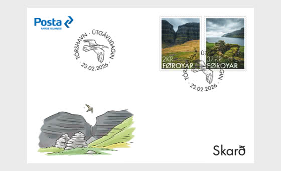 2026 Landscape - Skard - First Day Cover