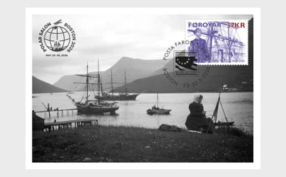 2026 Charcot - Voyages to the Faroe Islands - Exhibition Card 37kr - Collectibles