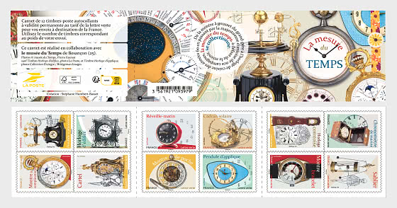 2025 Measuring Time - Stamp Booklet