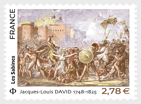 2025 Jacques-Louis David 1748-1825 - Serie