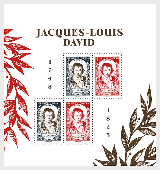 2025 Осенний салон Жака Луи Давида - Миниатюрный лист