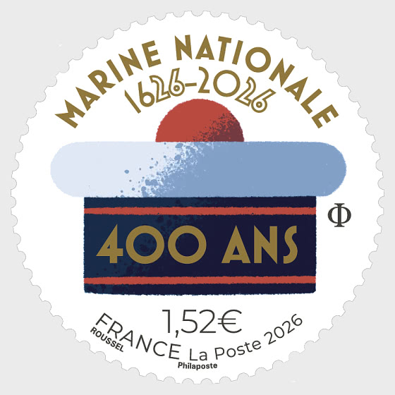 2026 400 Ans De La Marine Nationale - Series