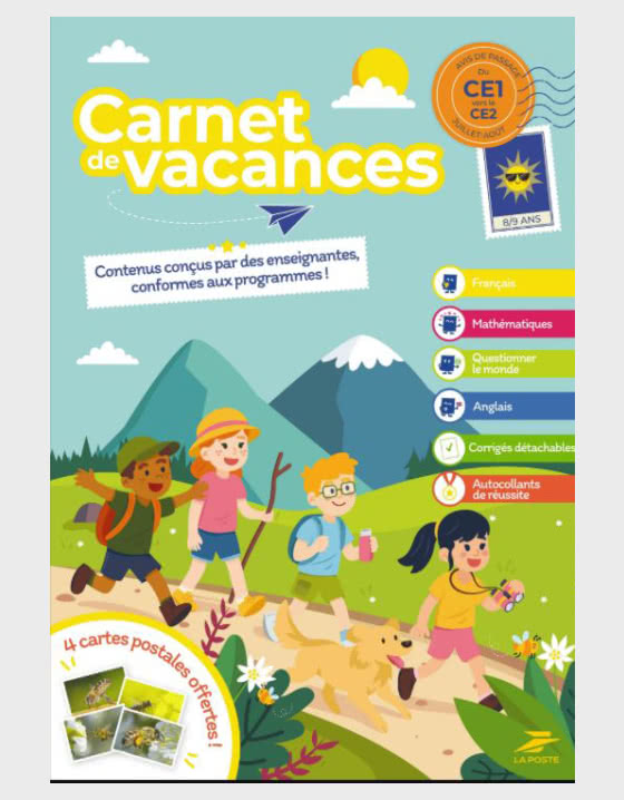 2026 Holiday Activity Book - CE1 - Collectibles