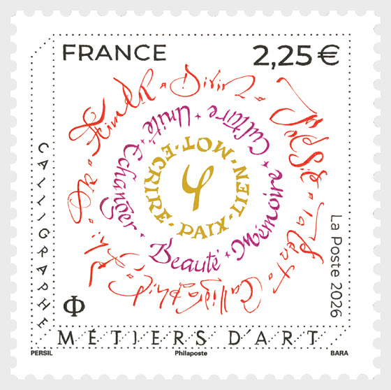 2026 Artigianato - Calligrafo - Serie