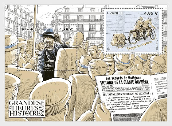 2026 I Grandi Momenti della Storia Francese - Foglietti