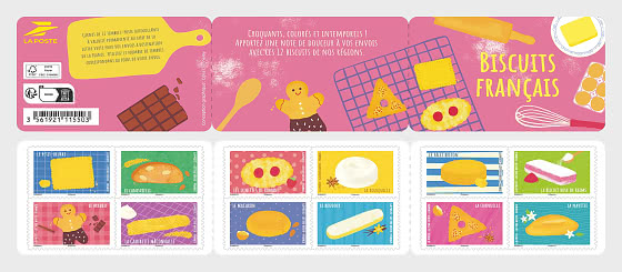 2026 French Biscuit - Stamp Booklet