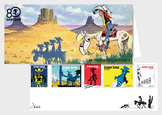2026 Lucky Luke 80 Years - Philatelic Souvenir - Collectibles