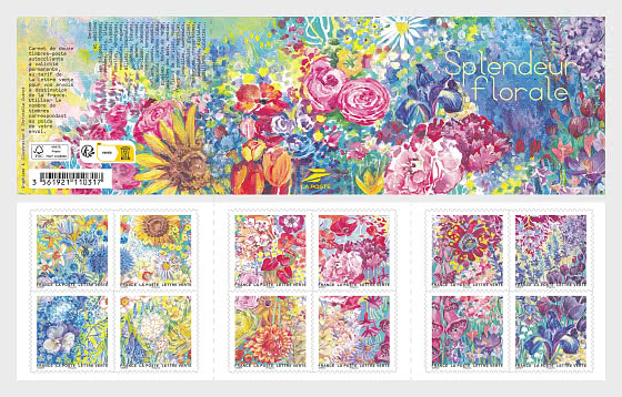 2026 Notizbuch „Blumenpracht“ - Markenheftchen