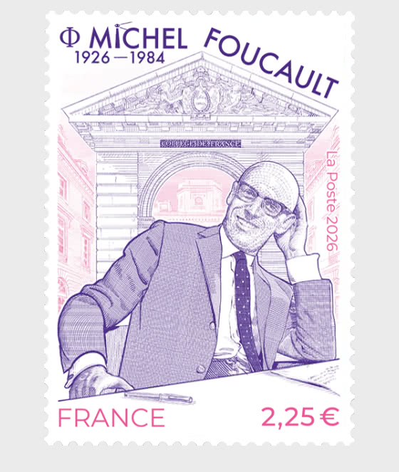 2026 Michel Foucault 1926-1984 - 套票