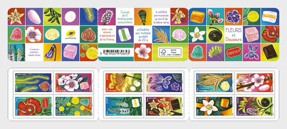 2022 Flowers and Sweets - Stamp Booklet