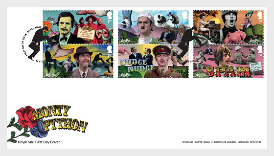 2025 PRE-ORDER Monty Python - First Day Cover