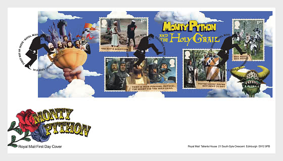 2025 PRE-ORDER Monty Python - First Day Cover MS
