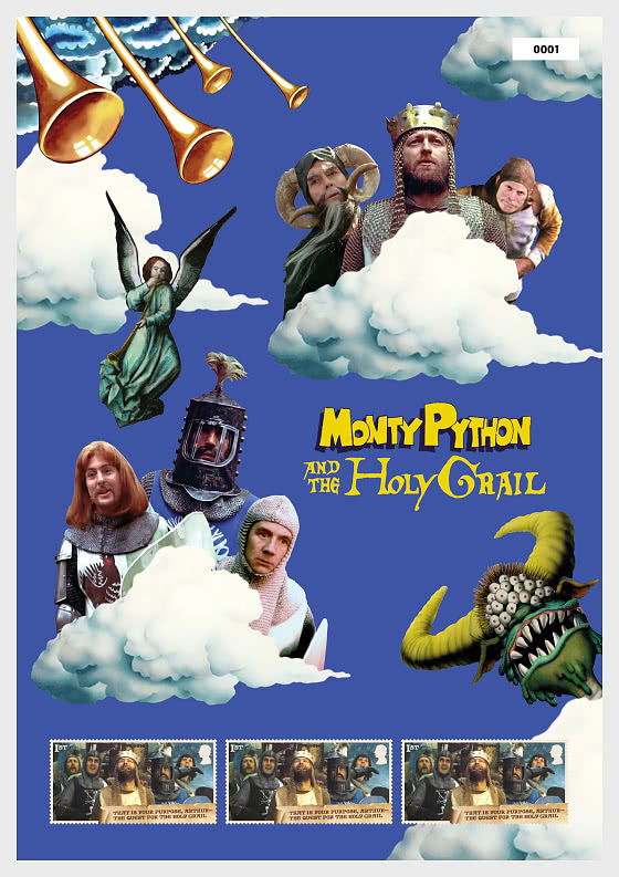 2025 PRE-ORDER Monty Python - Holy Grail Fan Sheet - Collectibles