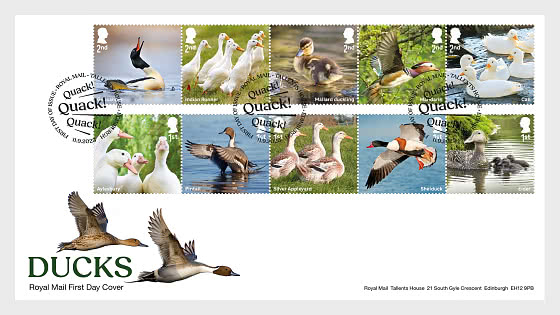 2025 PRE-ORDER Ducks - First Day Cover
