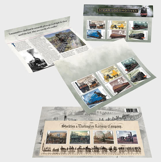 2025 PRE-ORDER 蒸汽机车 - 邮折