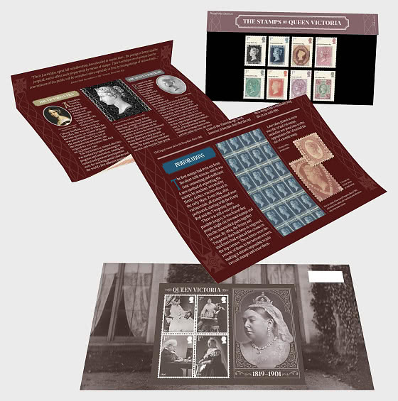 2025 PRE-ORDER Марки королевы Виктории - Пакет презентаций
