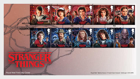 2026 Stranger Things - Enveloppes de Premier Jour