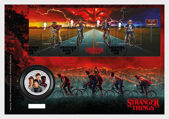 2026 Stranger Things - Friends Medal Cover - Medal Cover