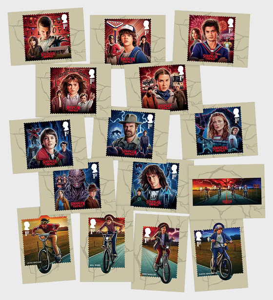 2026 Stranger Things - Carte postale