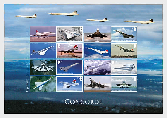 2026 Concorde - Collector's Sheet - Collectibles